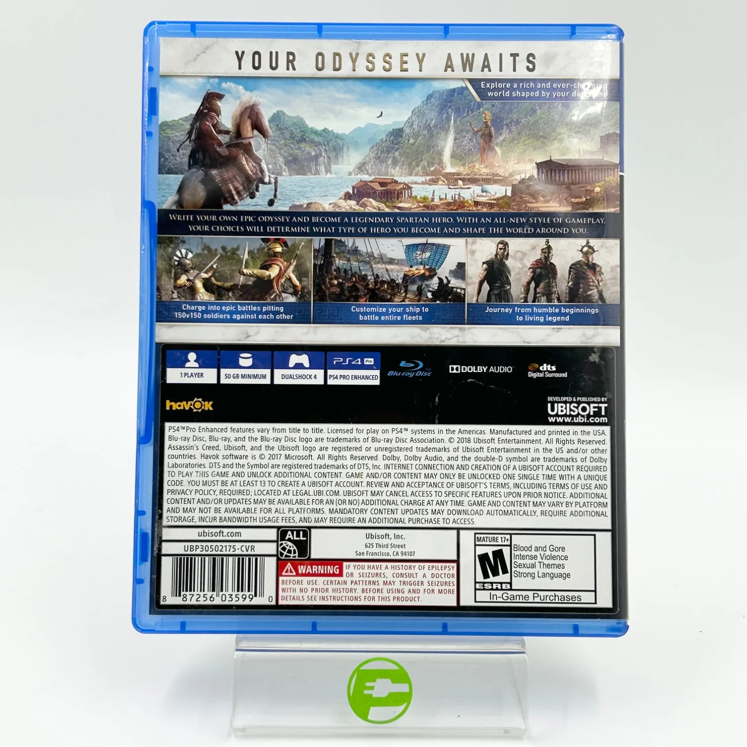 Assassin's Creed Odyssey (Sony PlayStation 4 PS4, 2018) - Image 2
