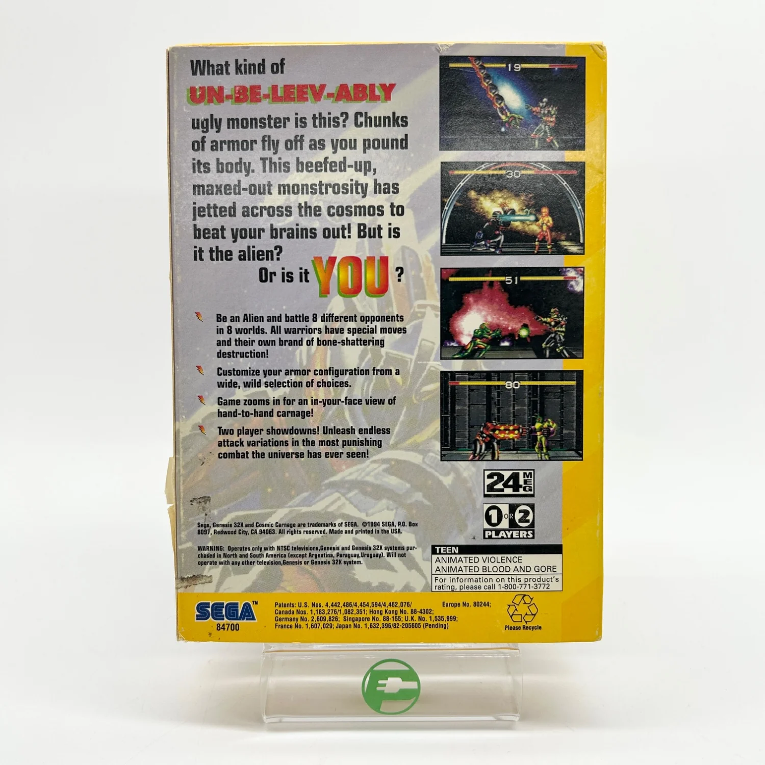 Cosmic Carnage (Sega 32X, 1993) - Image 8