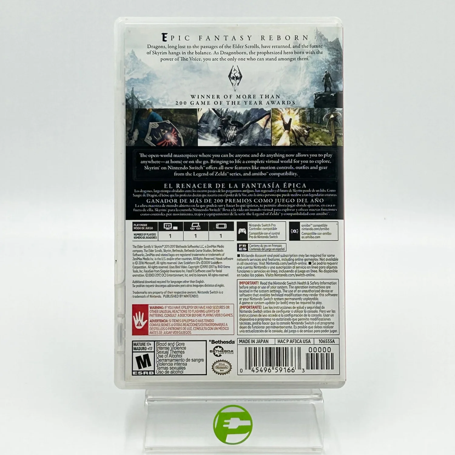 Elder Scrolls V: Skyrim (Nintendo Switch, 2017) - Image 3