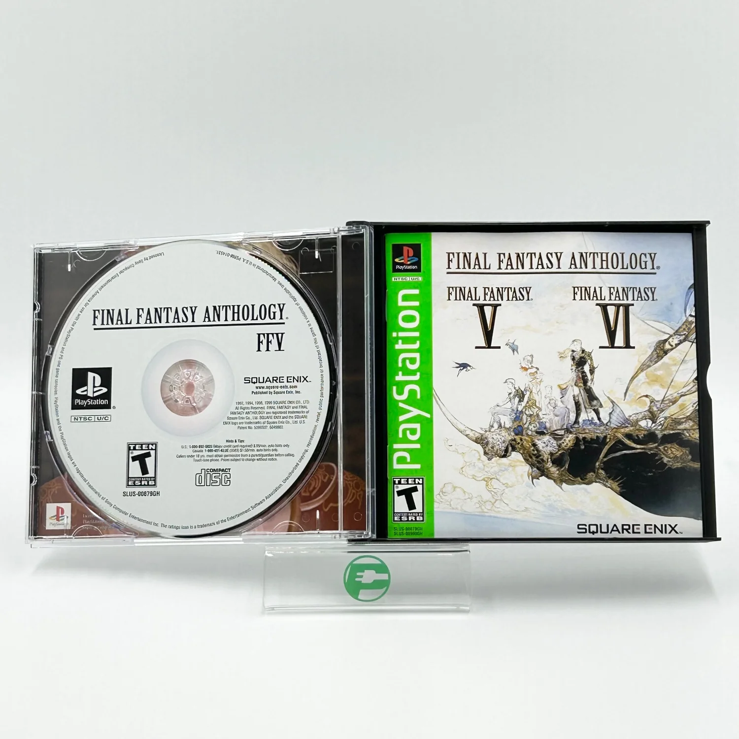 Final Fantasy Anthology [Greatest Hits] (Sony PlayStation 1 PS1, 1999) - Image 2