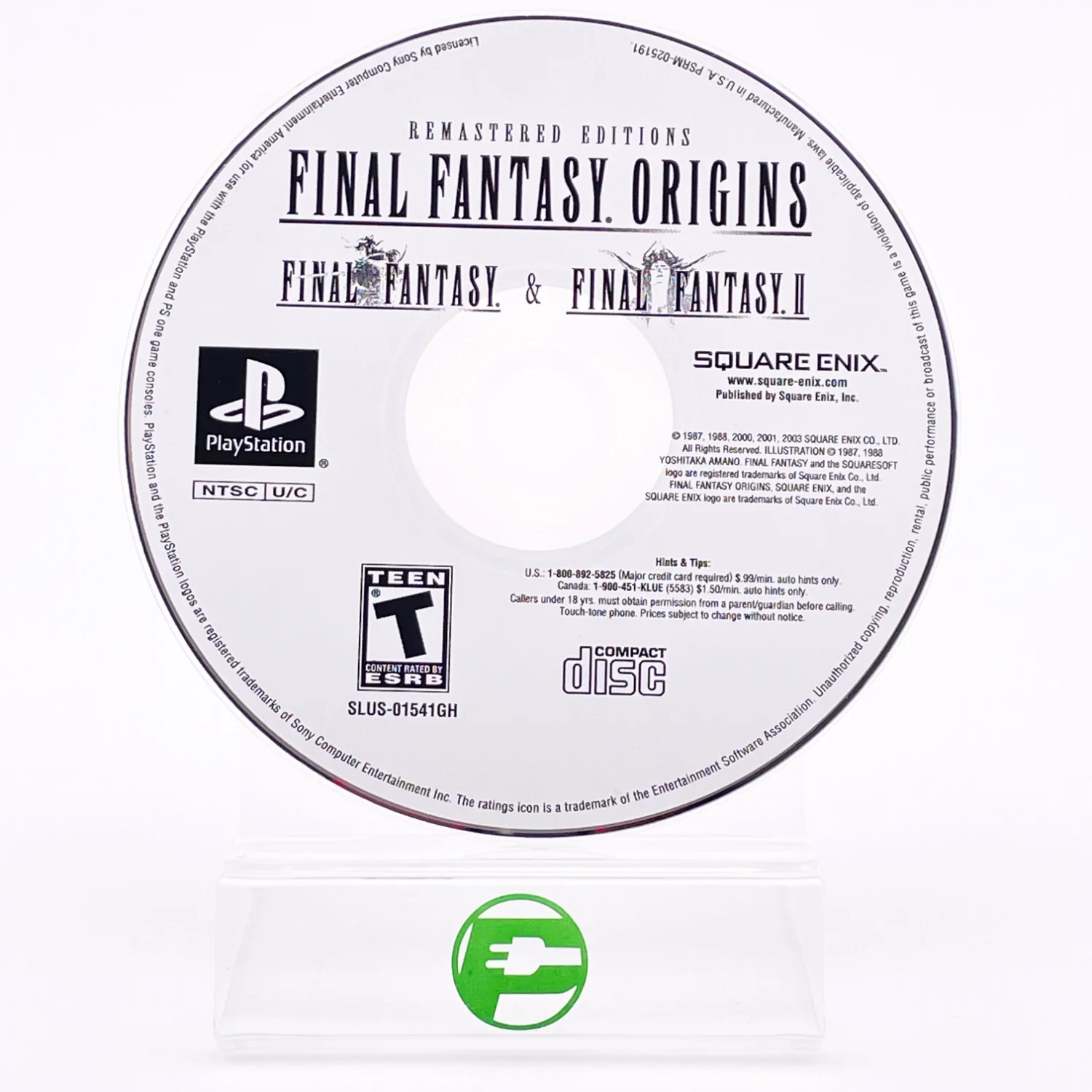 Final Fantasy Origins [Greatest Hits] (Sony PlayStation 1 PS1, 2003) - Image 3