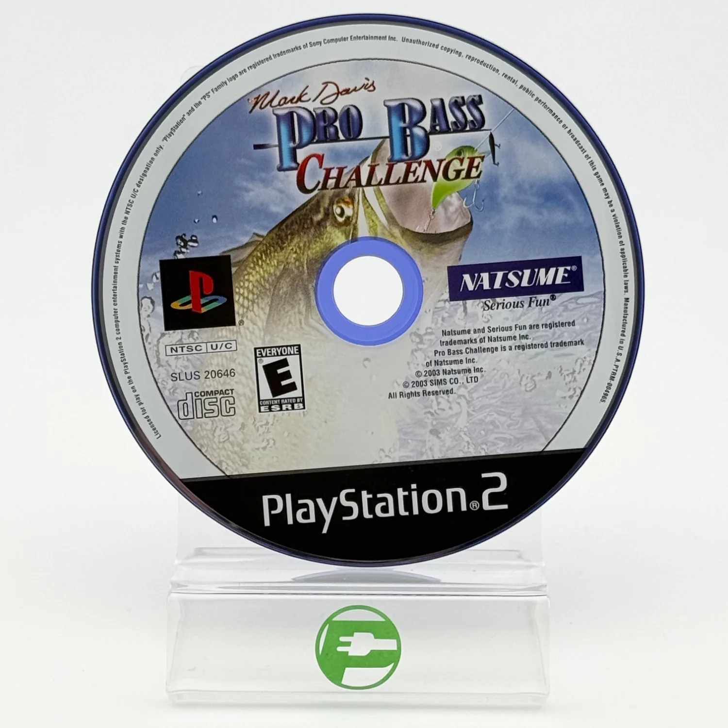 Mark Davis Pro Bass Challenge (Sony PlayStation 2 PS2, 2003) - Image 3