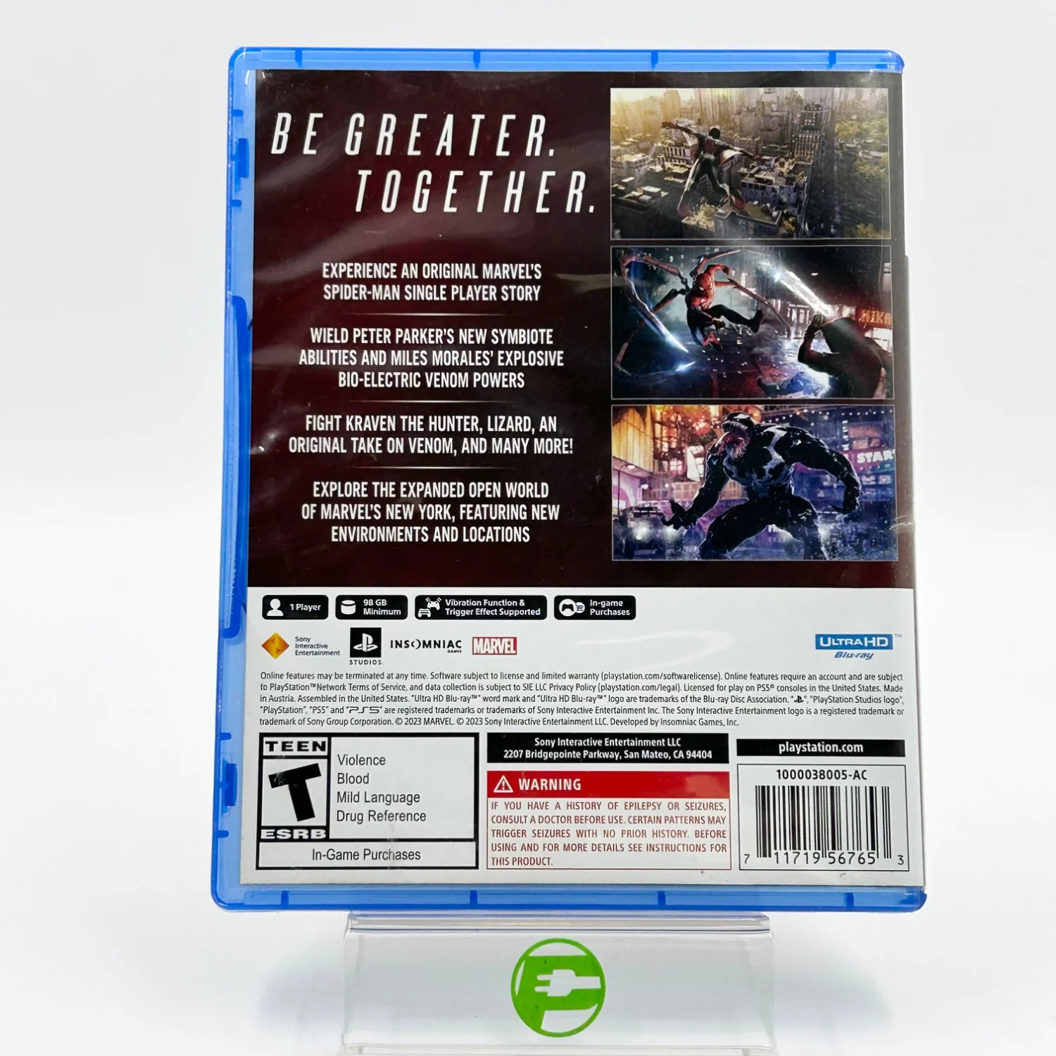 Marvel Spider-Man 2 (Sony PlayStation 5 PS5, 2023) - Image 2