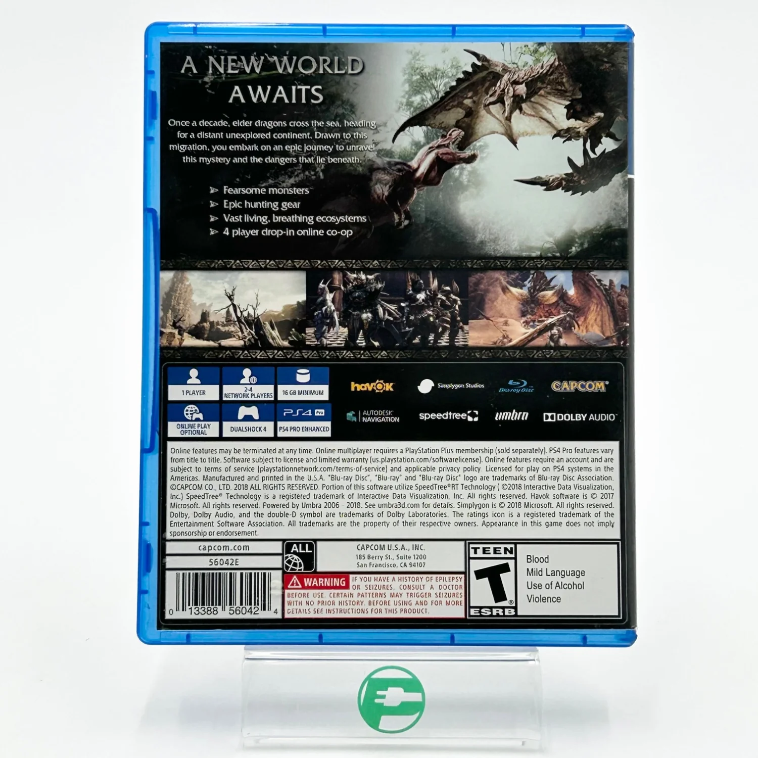 Monster Hunter: World (Sony PlayStation 4 PS4, 2018) - Image 2
