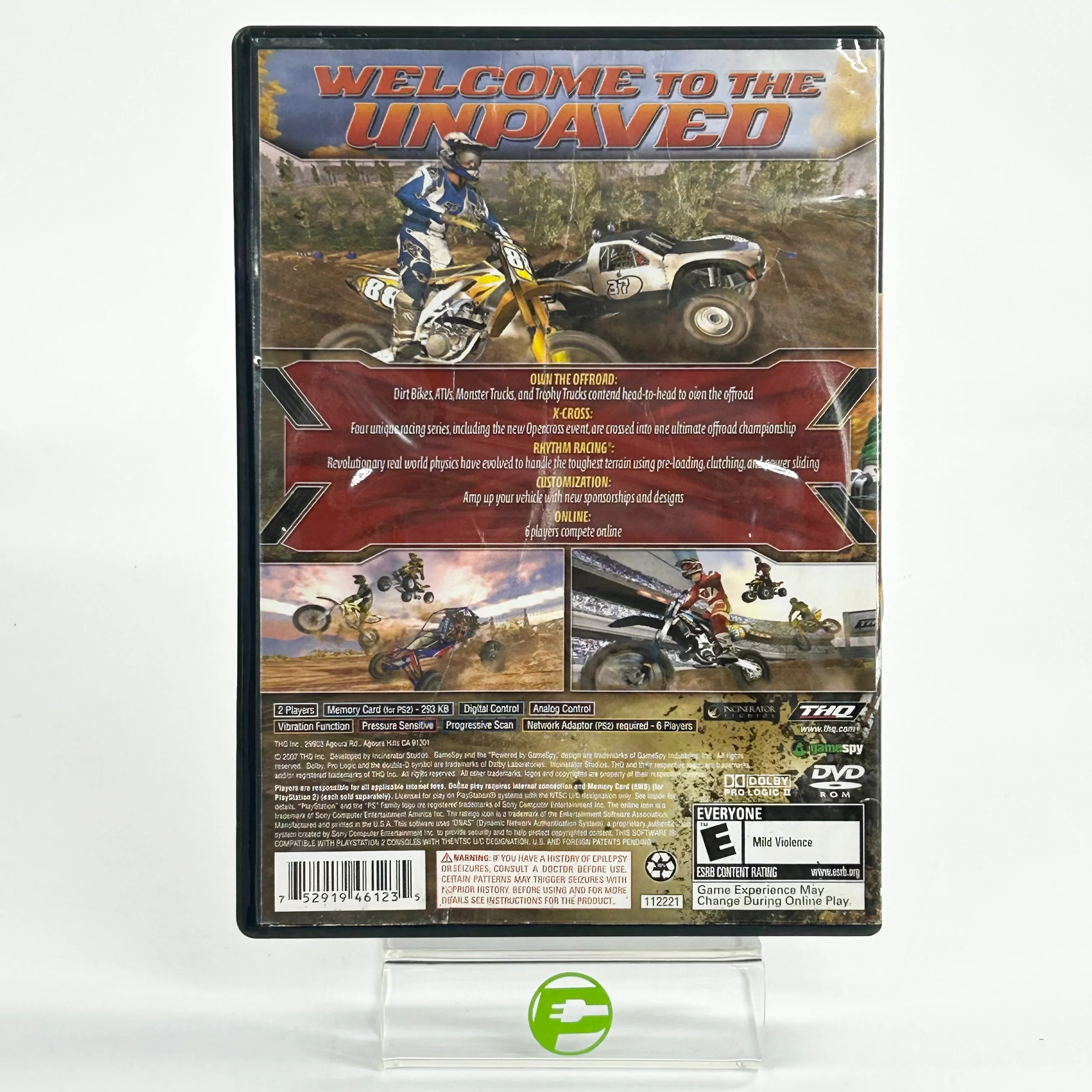 MX vs ATV Untamed (Sony PlayStation 2 PS2, 2007) - Image 3