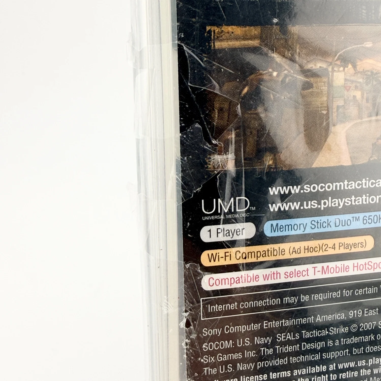 New SOCOM US Navy Seals Tactical Strike (Sony PlayStation Portable PSP, 2007) - Image 3