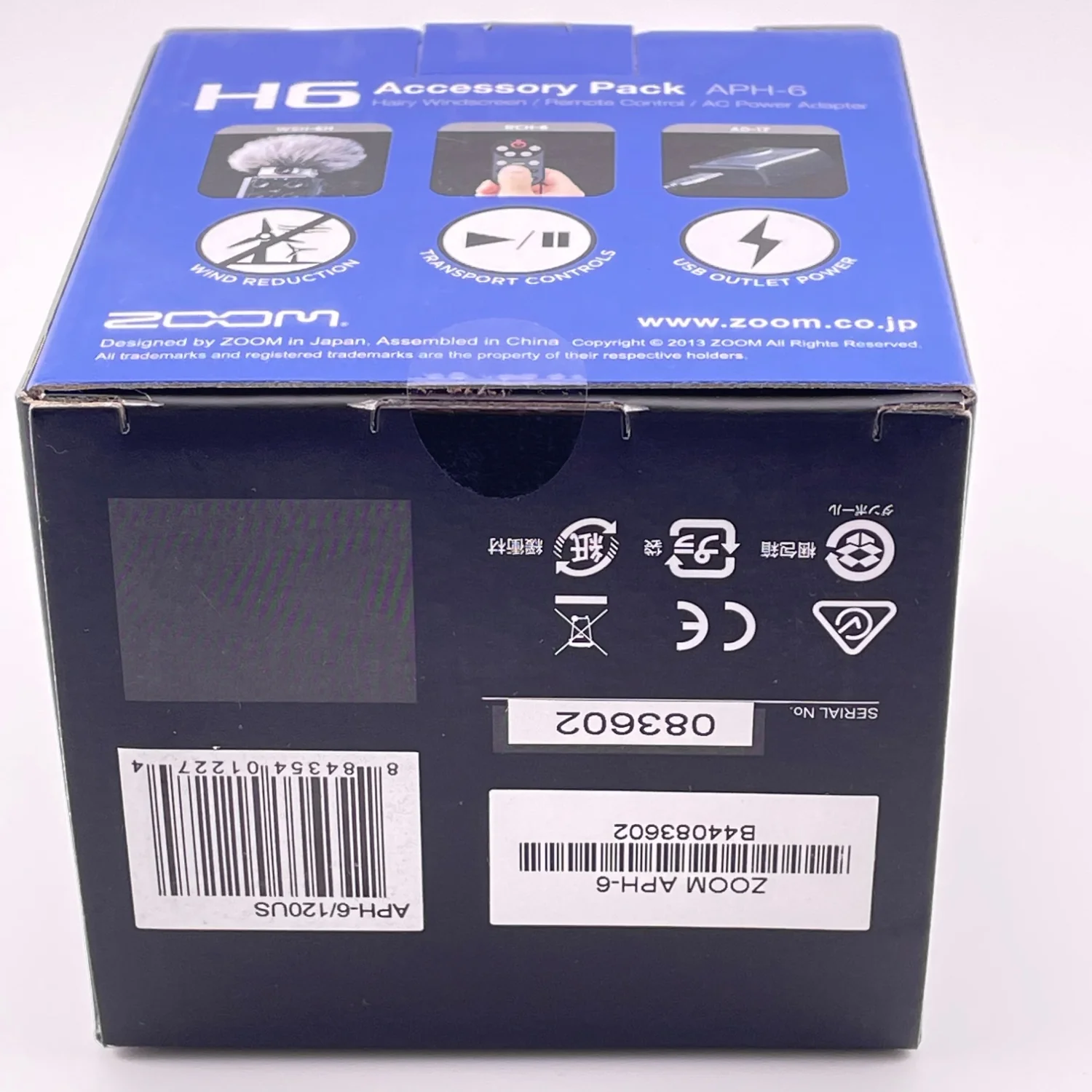 Zoom H6 Accessory Pack APH-6 Hairy Windscreen for the the H6 Handy Recorder - Image 7