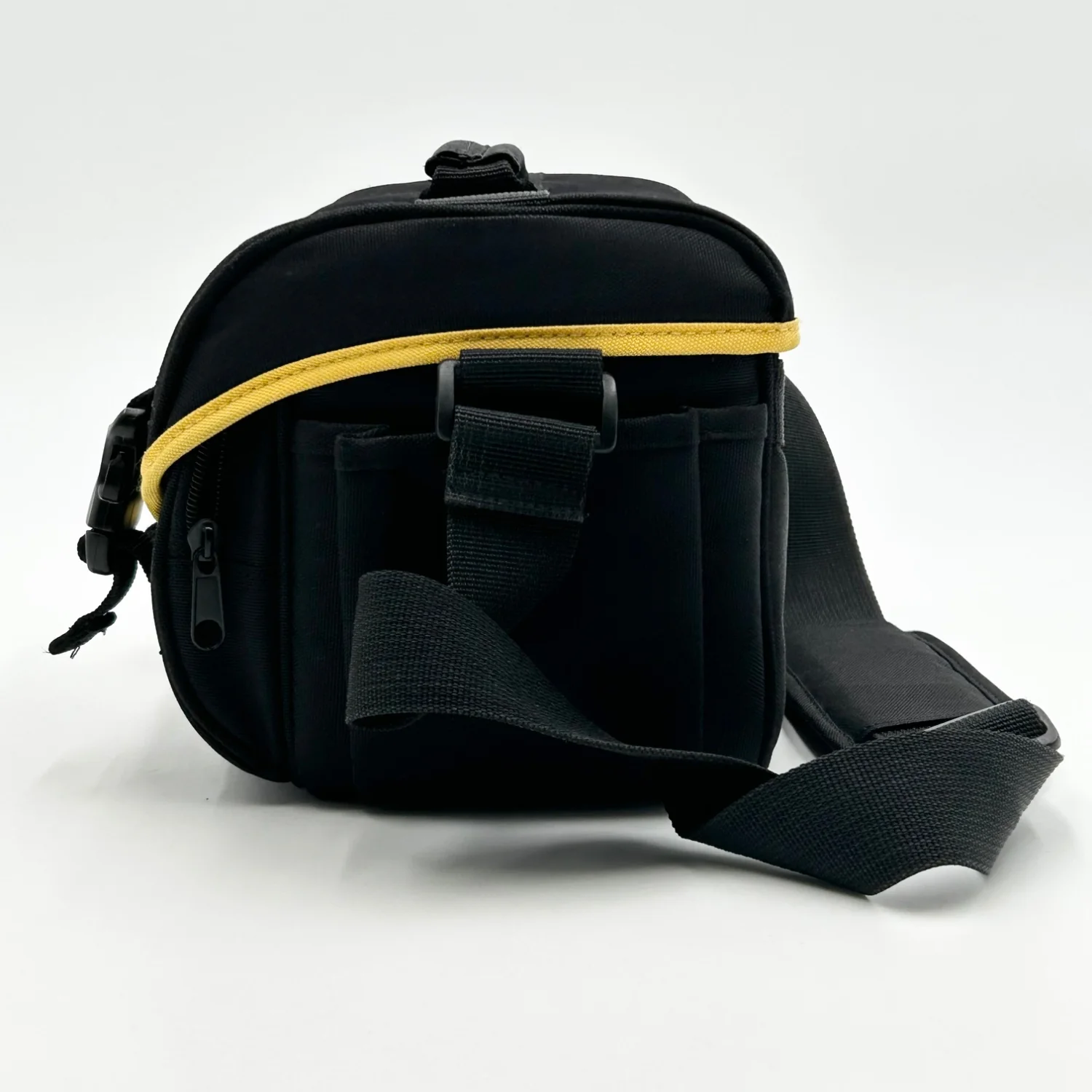 Nikon DSLR Digital Camera Bag  Black/Yellow Padded Lens Case - Image 3