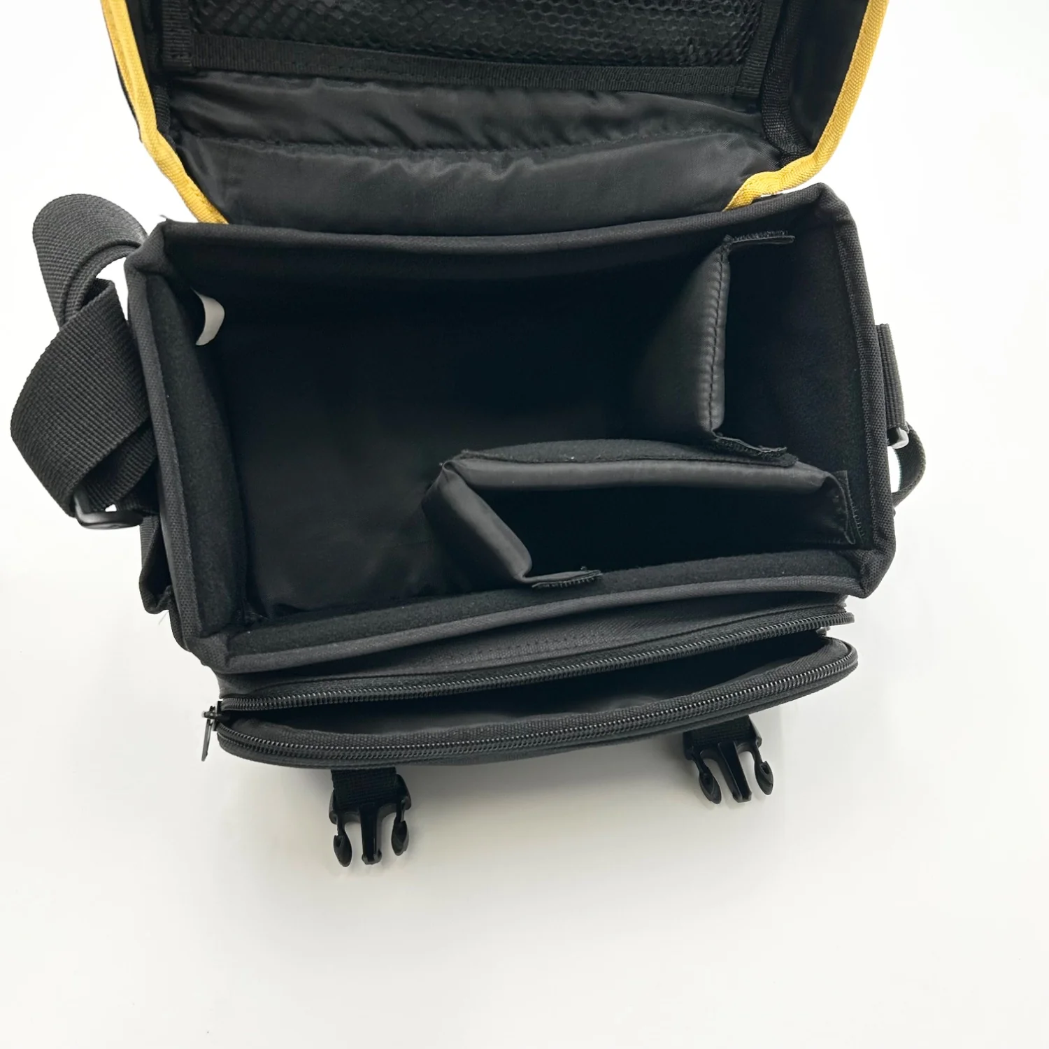 Nikon DSLR Digital Camera Bag  Black/Yellow Padded Lens Case - Image 7