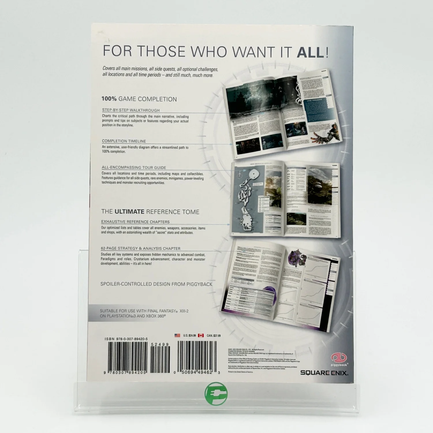 Piggyback Final Fantasy XIII-2 The Complete Official Strategy Guide Book - Image 2