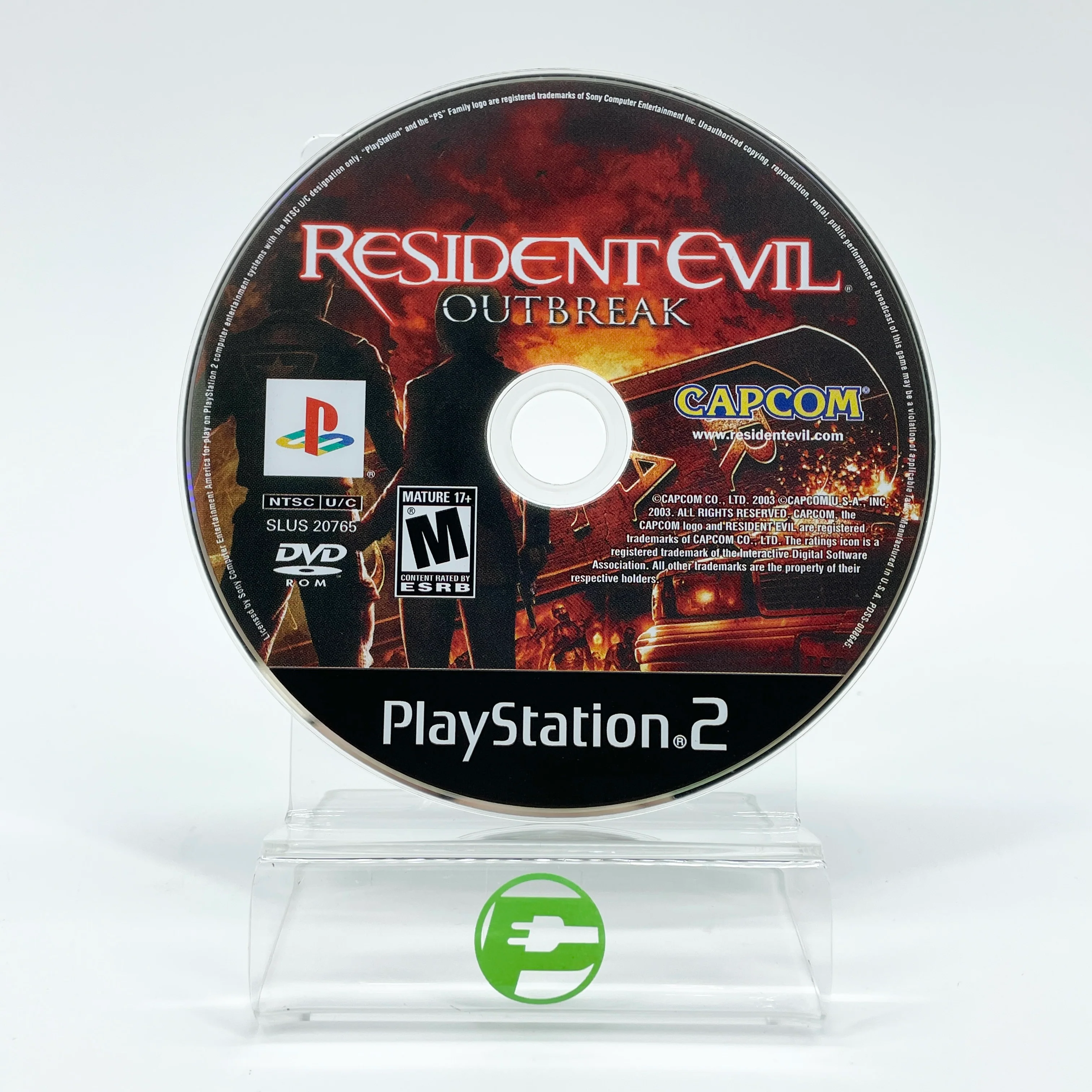 Resident Evil Outbreak  (Sony PlayStation 2 PS2,  2003) - Image 3