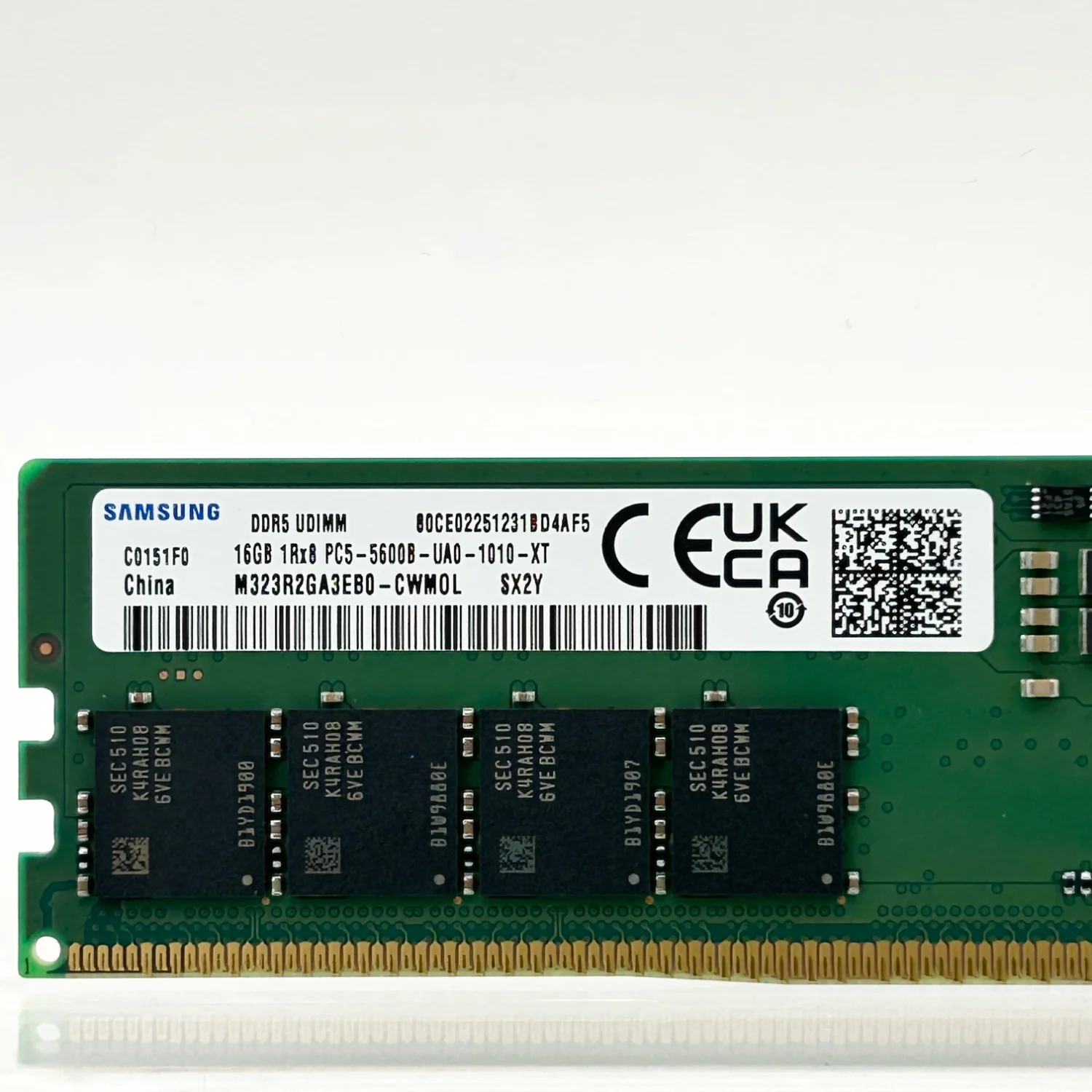 Samsung DDR5 UDIMM 16GB (1x16GB) RAM 5600MHz M323R2GA3EB0-CWMOL - Image 3