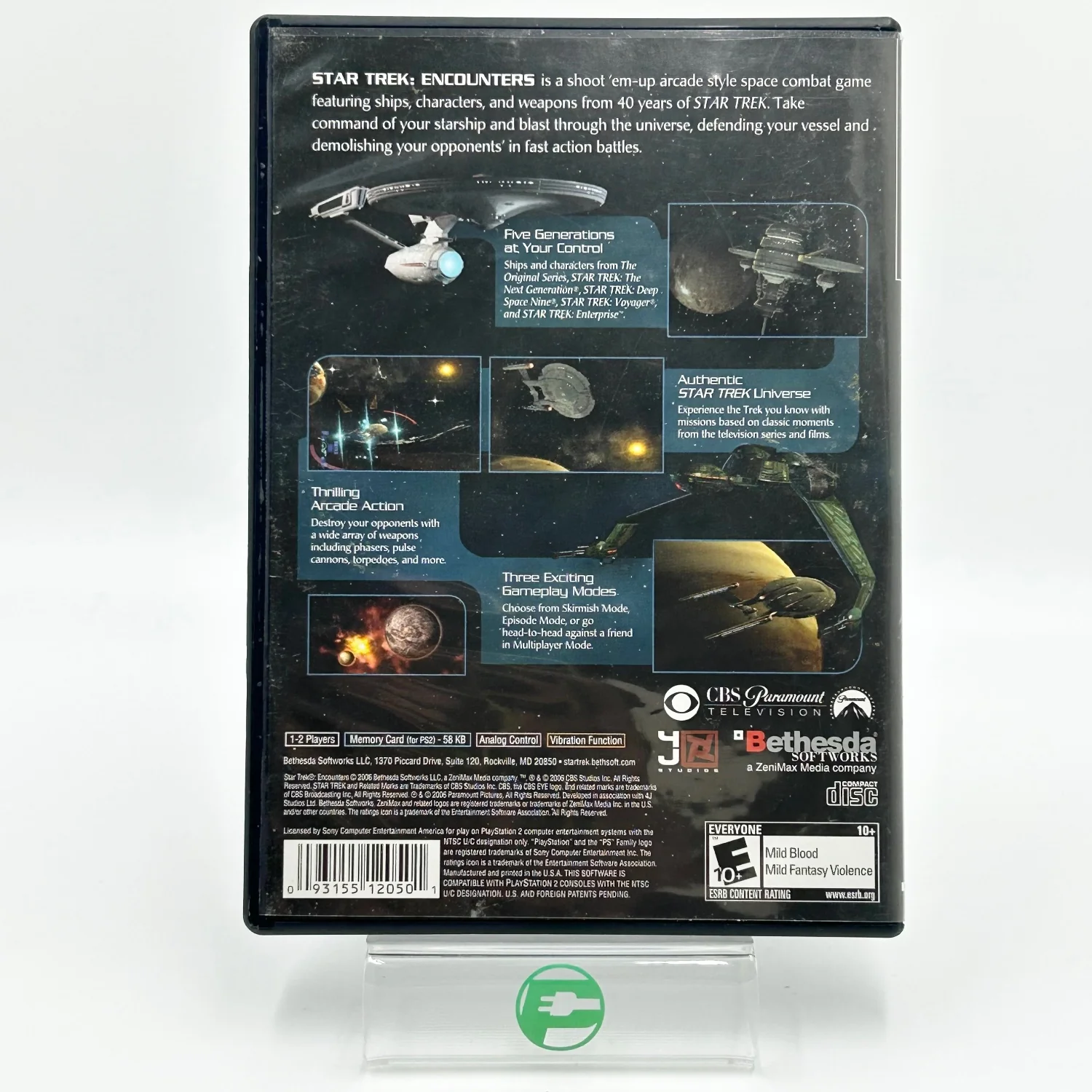 Star Trek Encounters (Sony PlayStation 2 PS2, 2006) - Image 3