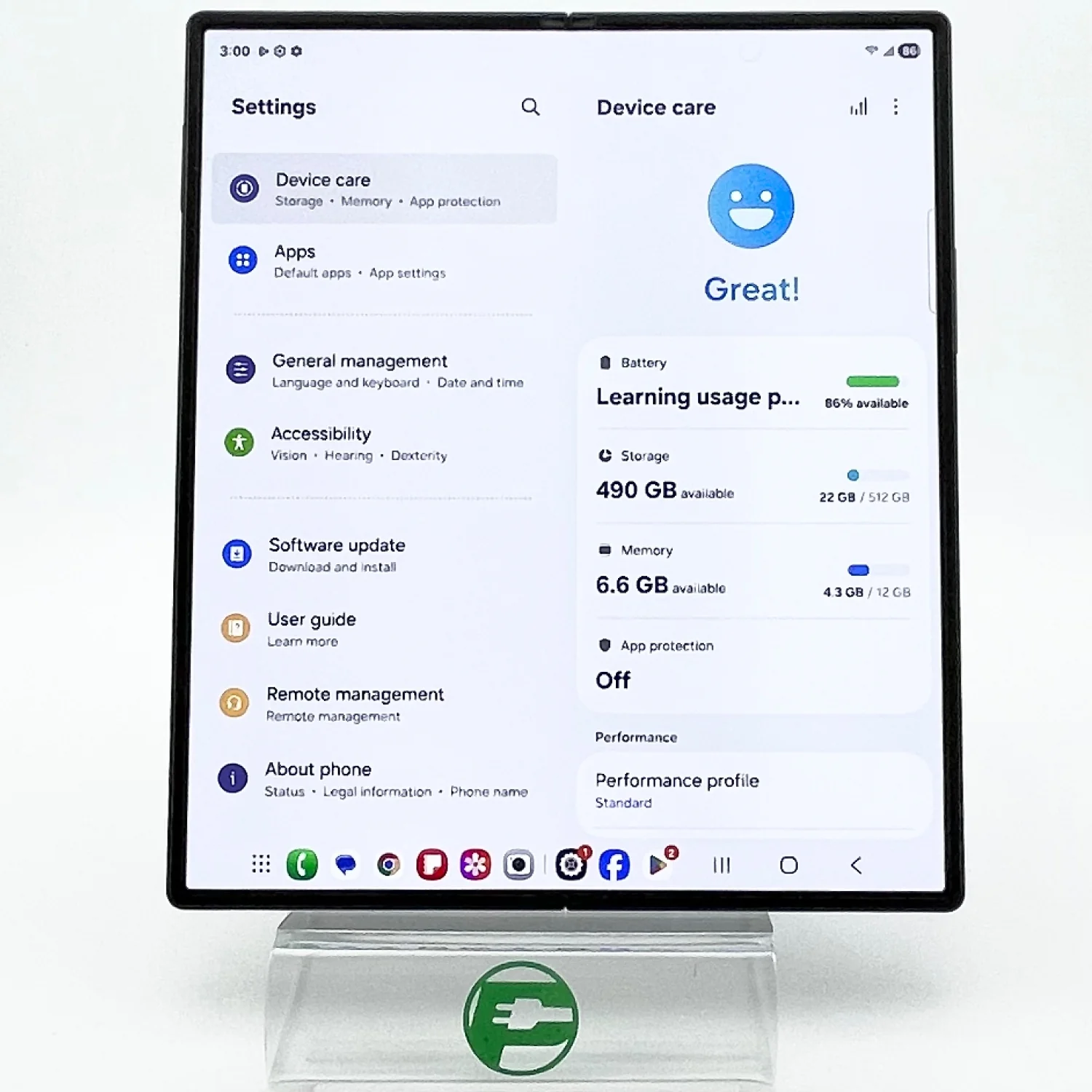 Unlocked Samsung Galaxy Z Fold6 12GB RAM 512GB SM-F956U1 Navy - Image 12