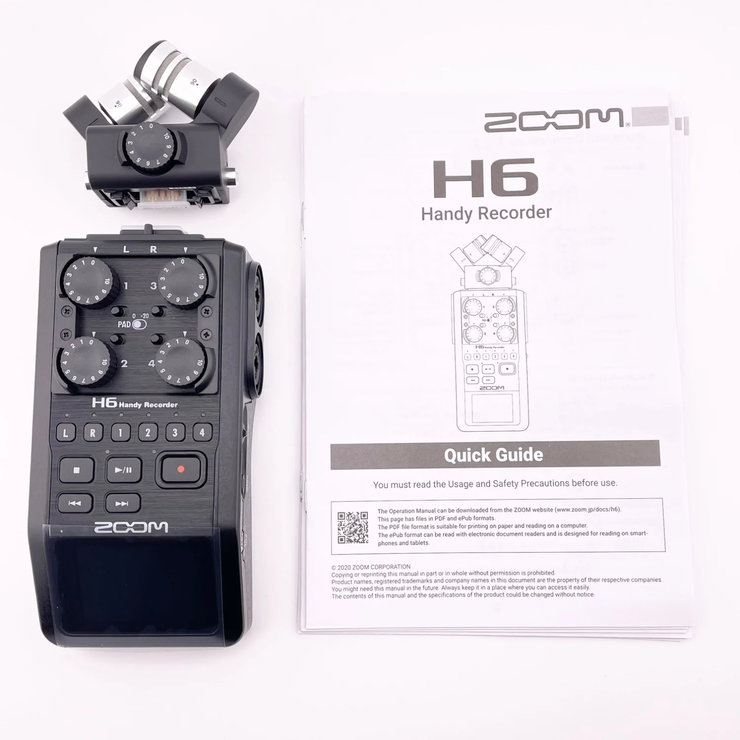 Zoom H6 Handy Recorder Versatile and Portable Six Track Recorder - Image 9